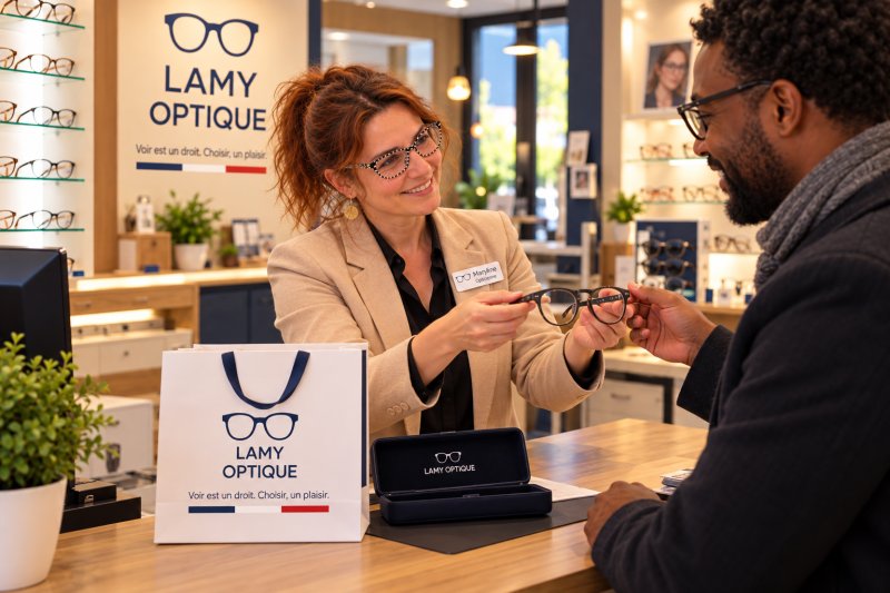 Livraison chez Lamy Optique