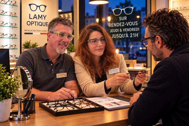 RDV Tardif chez Lamy Optique